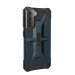 Urban Armor Gear Plasma Case - удароустойчив хибриден кейс за Samsung Galaxy S21 (син-прозрачен) 3