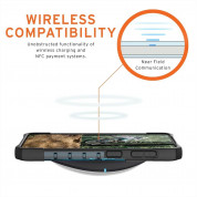 Urban Armor Gear Plasma Case - удароустойчив хибриден кейс за Samsung Galaxy S21 (син-прозрачен) 7