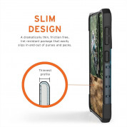 Urban Armor Gear Plasma Case - удароустойчив хибриден кейс за Samsung Galaxy S21 Plus (син-прозрачен) 6