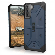 Urban Armor Gear Pathfinder Case - удароустойчив хибриден кейс за Samsung Galaxy S21 (син)