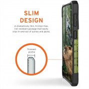 Urban Armor Gear Plasma Case - удароустойчив хибриден кейс за Samsung Galaxy S21 (зелен-прозрачен) 6