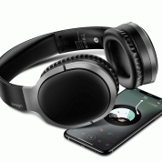 USAMS US-YN001 Wireless Bluetooth Noise Cancelling Headphones - безжични блутут слушалки с микрофон за мобилни устройства с Bluetooth (черен) 1