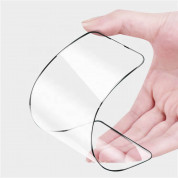 Polymer Nano Hard Ceramic Glass - хибридно защитно покритие за целия дисплей на Samsung Galaxy S8 (черен-прозрачен) 1