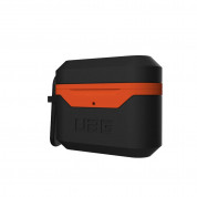 Urban Armor Gear Standard Issue Hard Case 001 for Apple Airpods Pro (black-orange) 3