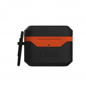 Urban Armor Gear Standard Issue Hard Case 001 for Apple Airpods Pro (black-orange) 1