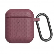 Urban Armor Gear Soft Touch U Silicone Case for Apple Airpods & Apple Airpods 2 (dusty rose) 1