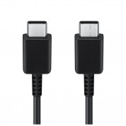 Samsung USB-C to USB-C Cable EP-DA905BB - кабел за устройства с USB-C порт (100 см) (черен) (bulk)