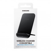 Samsung Wireless 9W Charger Stand EP-N3300TB - конвентируема поставка (пад) с Fast Charge за безжично захранване (черен)  8