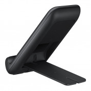 Samsung Wireless 9W Charger Stand EP-N3300TB - конвентируема поставка (пад) с Fast Charge за безжично захранване (черен)  7