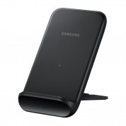 Samsung Wireless 9W Charger Stand EP-N3300TB - конвентируема поставка (пад) с Fast Charge за безжично захранване (черен)  3