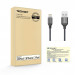 TeckNet P6100 Braided MFi Lightning to USB Cable - изключително здрав и качествен плетен Lightning кабел за iPhone, iPad, iPod с Lightning (100 см) (черен) 5
