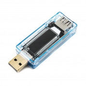 Keweisi 3in1 USB Voltage Current Capacity Meter - USB тестер на напрежение, ток и капацитет (син)