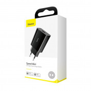 Baseus Speed Mini USB-A QC Wall Charger 18W (CCFS-W01) (black) 5