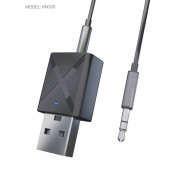 Rovtop 2-in-1 Bluetooth Wireless Receiver and Transmitter - безжичен блутут аудио приемник и предавател с 3.5 мм аудио жак (черен) 1