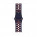 Apple Watch Nike Sport Band - оригинална силиконова каишка за Apple Watch 38мм, 40мм, 41мм (син-оранжев) 3