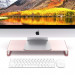 Satechi Aluminium Monitor Stand - настолна алуминиева поставка за монитори, MacBook и лаптопи (розово злато) 2