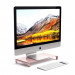 Satechi Aluminium Monitor Stand - настолна алуминиева поставка за монитори, MacBook и лаптопи (розово злато) 1