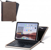 TwelveSouth BookBook - уникален кожен калъф с отделение за Apple Pencil за iPad Pro 11 (2018) (кафяв) 7