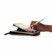 TwelveSouth BookBook - уникален кожен калъф с отделение за Apple Pencil за iPad Pro 11 (2018) (кафяв) 3