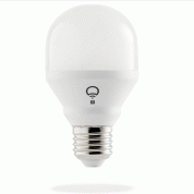 LIFX Mini Wi-Fi Smart LED Light Bulb E27 - смарт LED крушка с безжично управление, работеща с Apple HomeKit, Google Assistant и Amazon Alexa (бял)