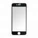 Prio 3D Glass Full Screen Curved Tempered Glass - калено стъклено защитно покритие за iPhone SE (2022), iPhone SE (2020), iPhone 8, iPhone 7 (черен-прозрачен) (bulk) 1