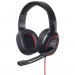 Edifier G20 Over Ear Stereo Gaming Headset - USB геймърски слушалки с микрофон и управление на звука (черен-червен) 1