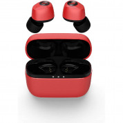 Edifier TWS2 Bluetooth Earbuds - безжични блутут слушалки с кейс за мобилни устройства (червен)  2