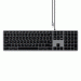 Satechi Slim W3 Wired Backlit Keyboard - качествена алуминиева жична (USB-C) клавиатура с подсветка за Mac (тъмносив)  1
