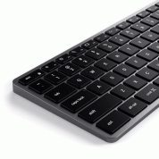 Satechi Slim X3 Bluetooth Backlit Keyboard  - качествена алуминиева безжична клавиатура за Mac (тъмносив)  1
