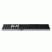 Satechi Slim X3 Bluetooth Backlit Keyboard  - качествена алуминиева безжична клавиатура за Mac (тъмносив)  5