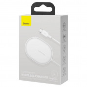 Baseus Ultra-Light Magnetic Wireless Charger (WXQJ-02) (white) 2