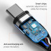 Baseus Zinc Magnetic Safe Fast Charging Data Cable (CATXC-Q01) - 100W USB-C кабел с магнитен конектор (150 см) (черен) 3