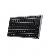 Satechi Slim X1 Bluetooth Backlit Keyboard - качествена алуминиева безжична блутут клавиатура за Mac (тъмносив)  3