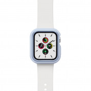 Otterbox Exo Edge Case - хибриден удароустойчив кейс за Apple Watch 40мм (син)