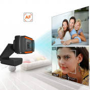 Webcam B7-C2 720p - 720p домашна уеб видеокамера с микрофон (черен) 1
