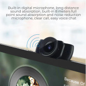 Webcam B18 Full HD - 1080p FullHD домашна уеб видеокамера с микрофон (черен) 3