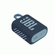 JBL Go 3 Portable Waterproof Speaker - безжичен водоустойчив спийкър за мобилни устройства (тъмносин)