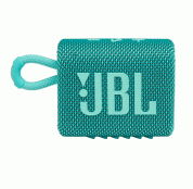 JBL Go 3 Portable Waterproof Speaker - безжичен водоустойчив спийкър за мобилни устройства (светлосин)