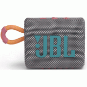 JBL Go 3 Portable Waterproof Speaker - безжичен водоустойчив спийкър за мобилни устройства (сив) 1