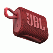 JBL Go 3 Portable Waterproof Speaker - безжичен водоустойчив спийкър за мобилни устройства (червен)