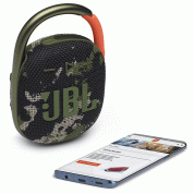 JBL Clip 4 Ultra-Portable Waterproof Speaker - водоустойчив безжичен портативен спийкър (с карабинер) с микрофон за мобилни устройства (камуфлаж) 2