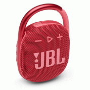 JBL Clip 4 Ultra-Portable Waterproof Speaker - водоустойчив безжичен портативен спийкър (с карабинер) с микрофон за мобилни устройства (червен) 2