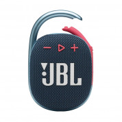 JBL Clip 4 Ultra-Portable Waterproof Speaker (blue-pink) 2