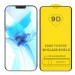 Premium Full Glue 9D Edge to Edge Tempered Glass - стъклено защитно покритие за целия дисплей на iPhone 12 mini (черен) 1