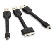 Griffin USB Cable Kit - комплект кабели за мобилни устройства (кабел за iPhone, MiniUSB, MicroUSB)
