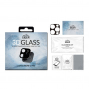 Eiger Glass 3D Camera Lens Protector - предпазен стъклен протектор за камерата на iPhone 12 Pro (черен) 1