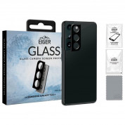 Eiger Glass 2.5D Camera Lens Protector for Samsung Galaxy S21 (black) 