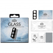 Eiger Glass 2.5D Camera Lens Protector - предпазен стъклен протектор за камерата на Samsung Galaxy S21 Plus (черен) 1