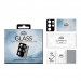 Eiger Glass 2.5D Camera Lens Protector - предпазен стъклен протектор за камерата на Samsung Galaxy S21 Ultra (черен) 2
