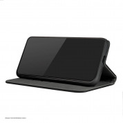 Case FortyFour No.11 Case - кожен калъф с поставка за Samsung Galaxy S20 FE (черен) 	 4